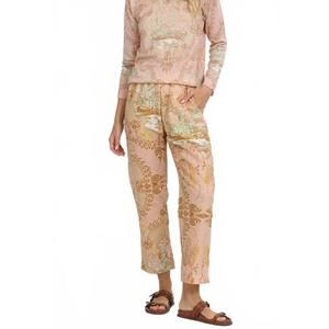 NEW LAS SURENAS italian coast pant in rose pink